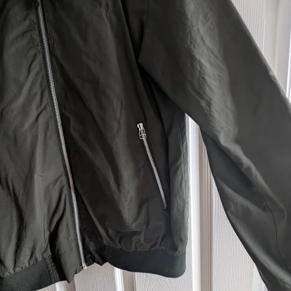 Green Bomber Jacket - Picture 3 of 7